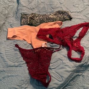 VS thongs 1 with tags